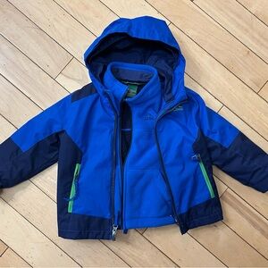 L.L. Bean Kids Blue Hooded Jacket